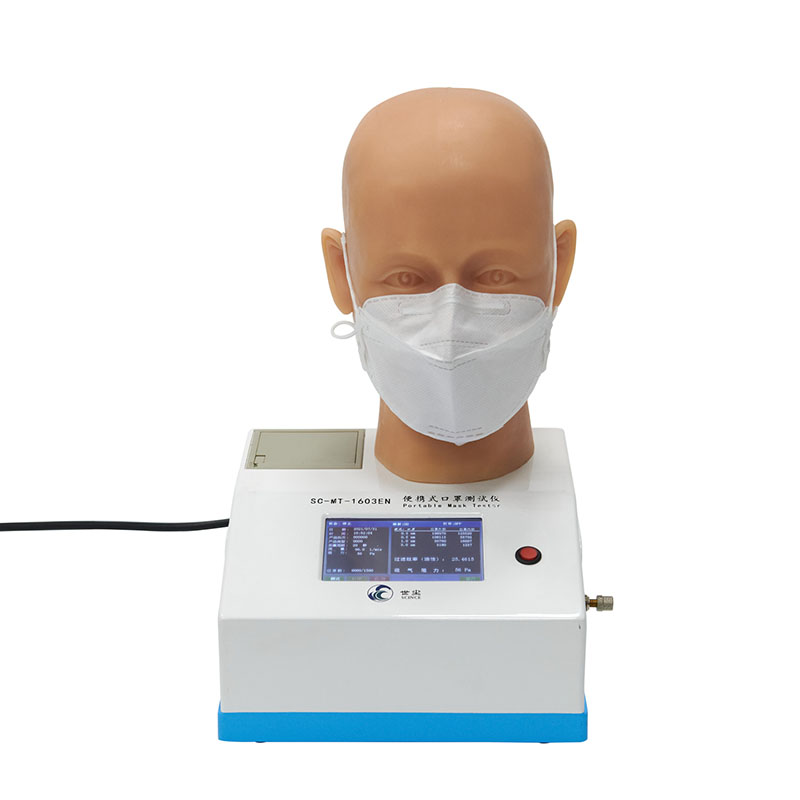 Probador de máscara de eficiencia de filtro de equipo de prueba portátil SC-MT-1603